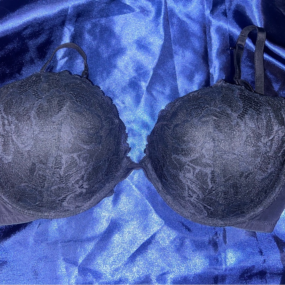 La SENZA Black Lace Push-Up Bra